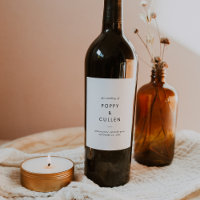 Chic Typography Wedding