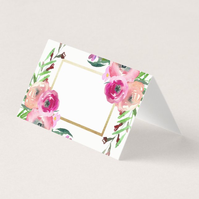 Chic Vintage rose Floral or Mariage blanc (Front)