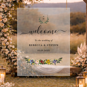 Chic Whimsical Vintage Floral mariage