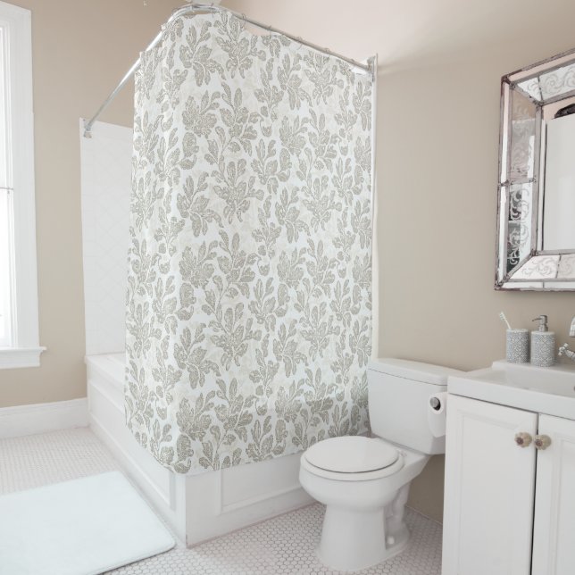Chic White Cream Floral (In Situ)