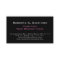 Chic Woman's Pink and Black Elegant Professional