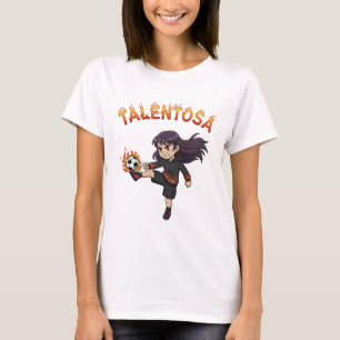 Chica Anime Futbolera “Talentosa” T-Shirt