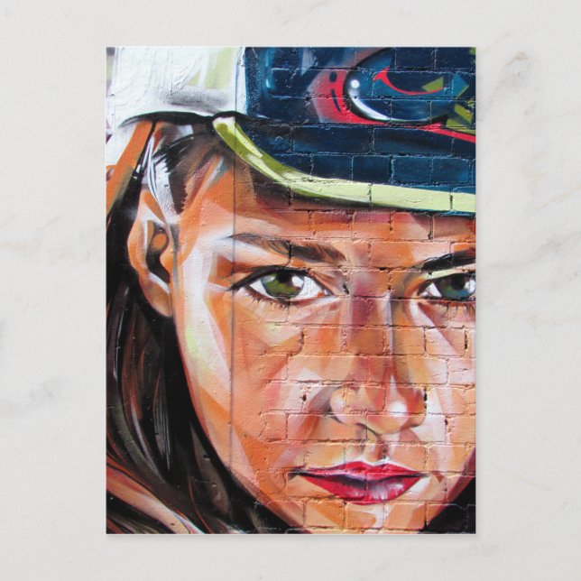 chica guapa postcard (Front)