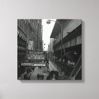 Chicago 1960's Blackhawk Restaurant Sign Street