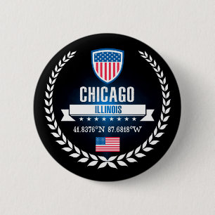 Chicago 2 Inch Round Button
