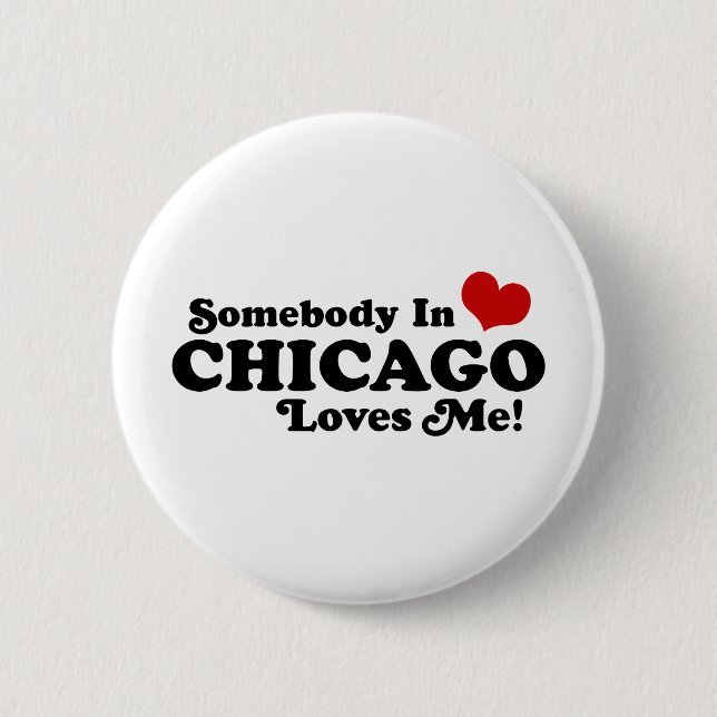 Chicago 2 Inch Round Button (Front)