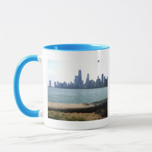 Chicago Across from the Beach Mug (Left)