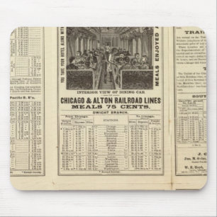 Chicago and Alton Railroad 2 Mouse Pad