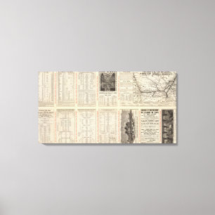 Chicago and Alton Railroad Canvas Print