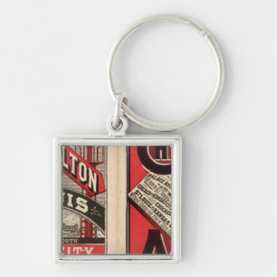 Chicago and Alton Railroad Keychain