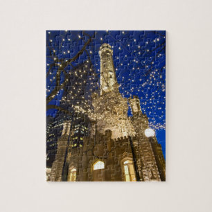 Chicago at Christmastime Jigsaw Puzzle