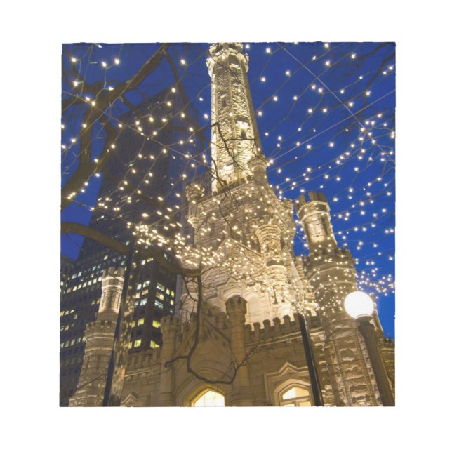 Chicago at Christmastime Notepad (Front)