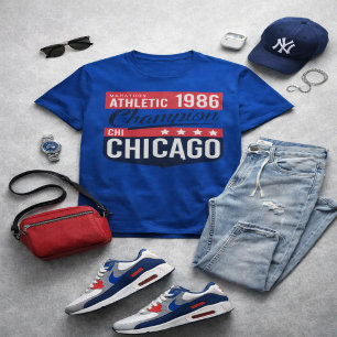 Chicago Athletic 1986 Champion Vintage  T-Shirt