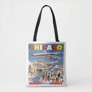 Chicago Barniff Airways Travel Fourre-tout sac vin