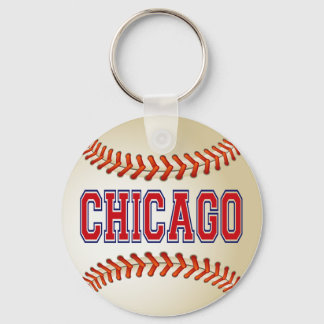 CHICAGO BASEBALL KEYCHAIN