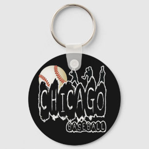 CHICAGO BASEBALL KEYCHAIN