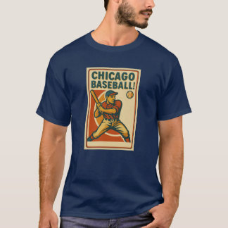 Chicago Baseball ! T-shirt foncé