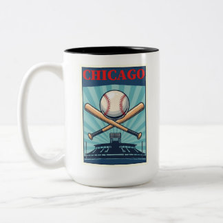 Chicago Baseball-themed Coffee Cup