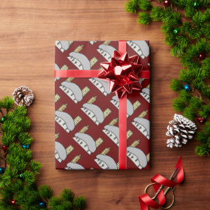 Chicago Bean Wrapping Paper