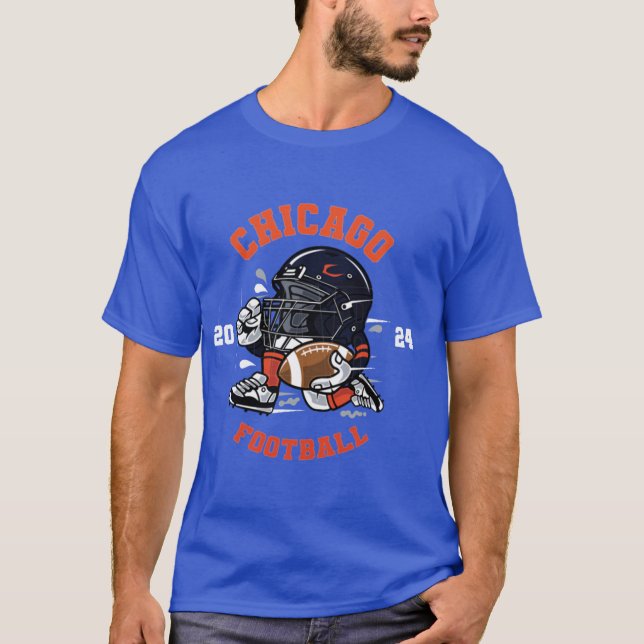 Chicago Bears Chicago Football T-Shirt (Front)