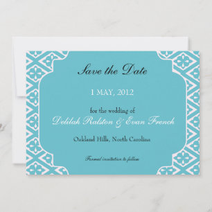 Chicago Blue - Save the date Cards