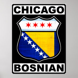 Chicago Bosnian American Poster