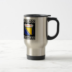 Chicago Bosnian American Travel Mug