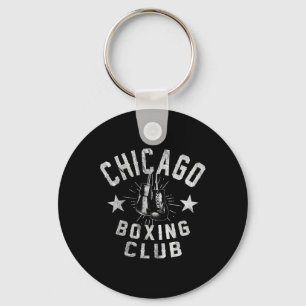 Chicago Boxing Club - Vintage Chi-town Retro Boxer Keychain