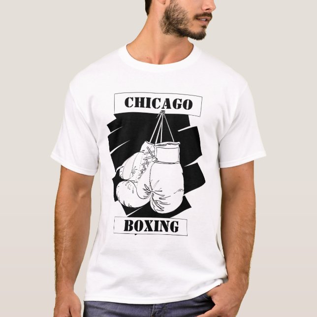 Chicago Boxing Gloves T-Shirt (Front)
