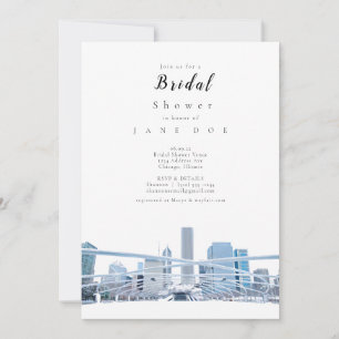 Chicago Bridal Shower Invitation