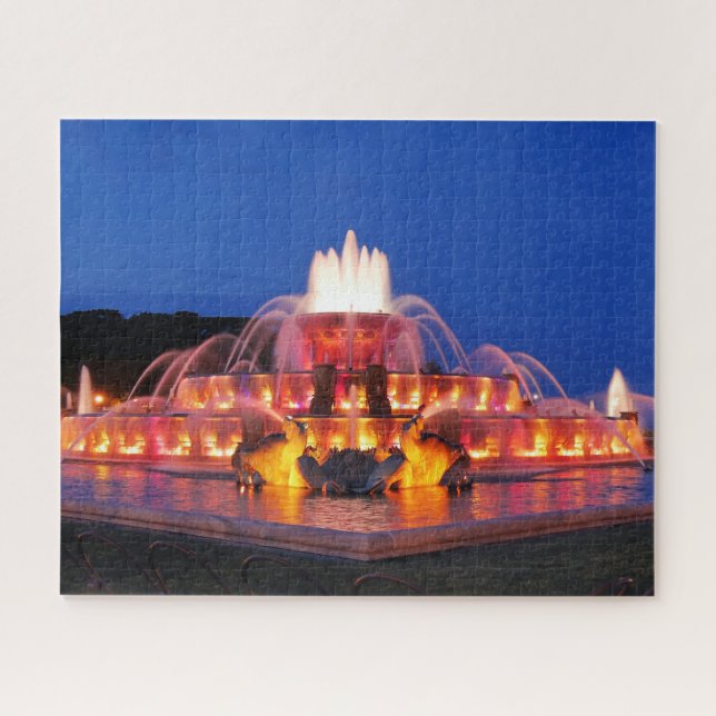 Chicago Buckingham Fontaine Jigsaw Puzzle (Horizontal)