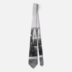 Chicago Buckingham Grayscale Neck Tie