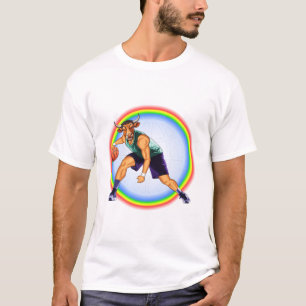 Chicago bulls basketball player in action 2 T-Shirt