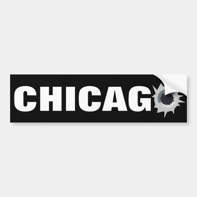 Chicago Bumper Sticker (Front)