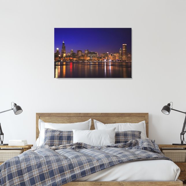 Chicago! Canvas Print (Insitu(Bedroom))