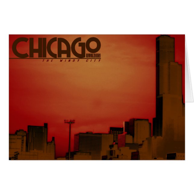 Chicago Card (Front Horizontal)