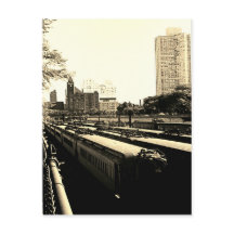 Chicago Central Railroad Station  ICRR 1969