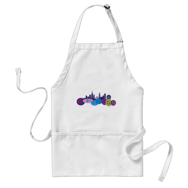 Chicago-Circles-1 Standard Apron (Front)