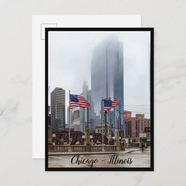 Chicago City, Illinois Postcard (Front/Back)