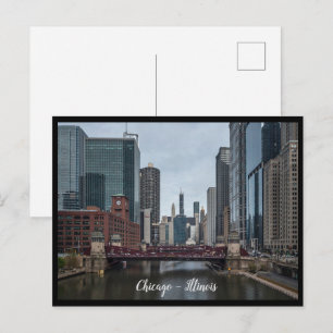Chicago City, Illinois Postcard