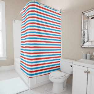 chicago city USA america flag stripes pattern blue