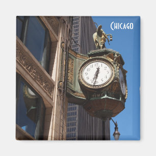 Chicago Clock Magnet