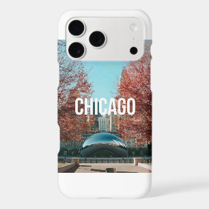 Chicago Cloud Gate Bean Autumn Skyline Travel