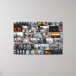 Chicago Collage Canvas Print
