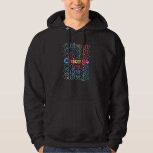 Chicago Cool Vintage Inspired Hoodie