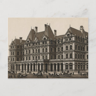 Chicago Custom House and Post office (c. 1880) Postcard