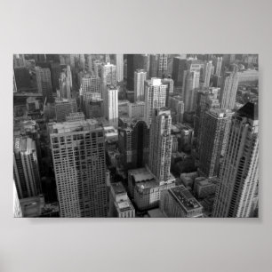 Chicago Downtown Poster