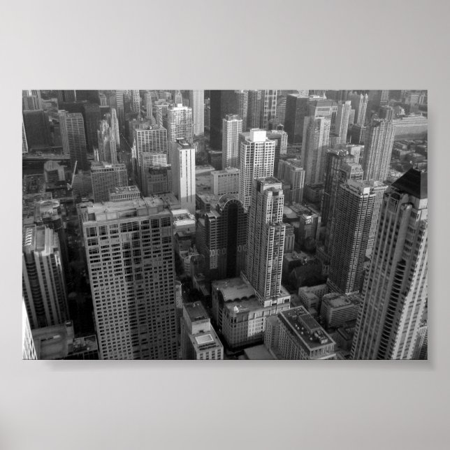 Chicago Downtown Poster (Front)