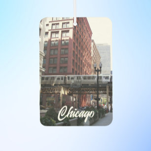 Chicago Elevated Loop Train Air Freshener
