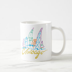CHICAGO-EMB COFFEE MUG